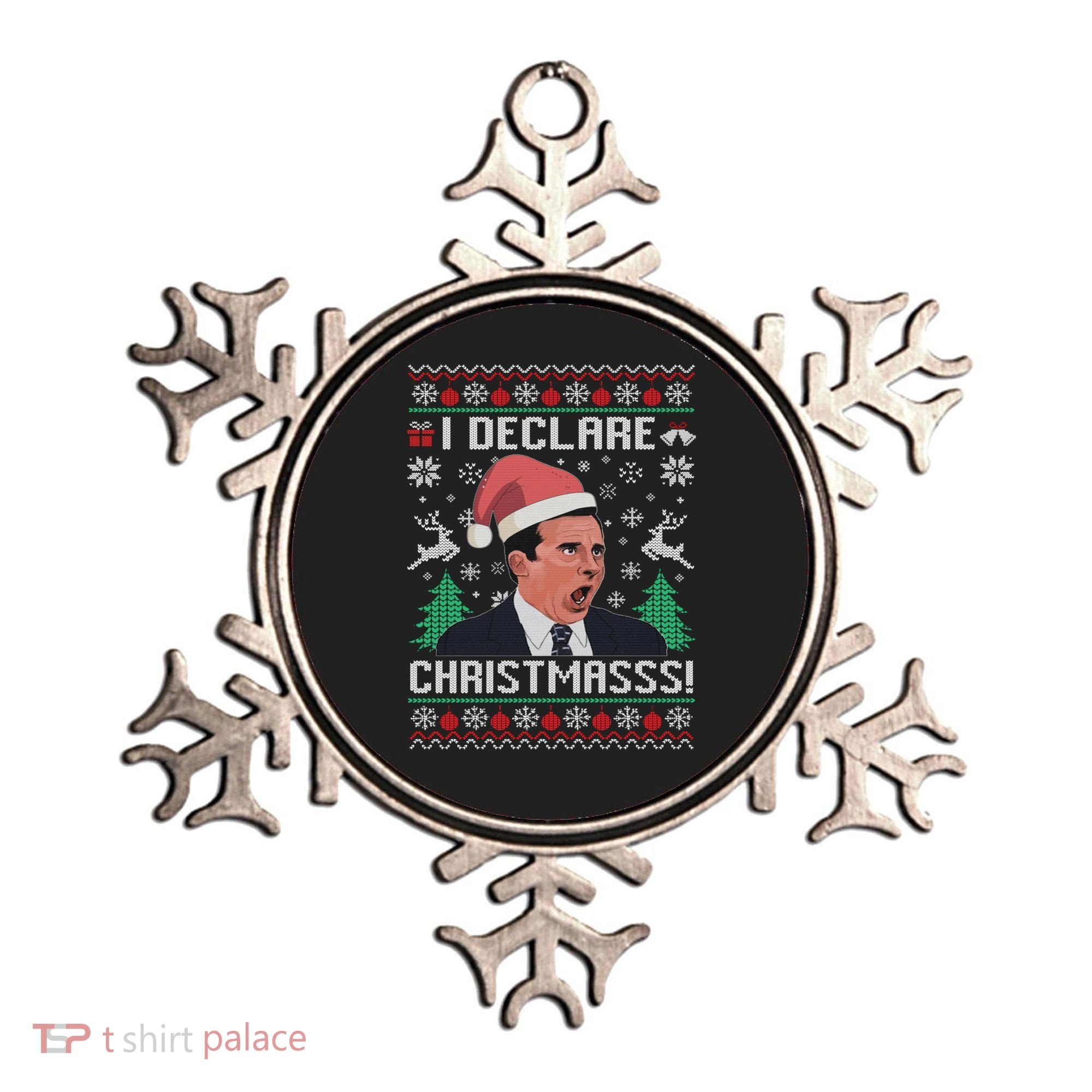 I Declare Christmas, The Office Christmas Sweater Ornament