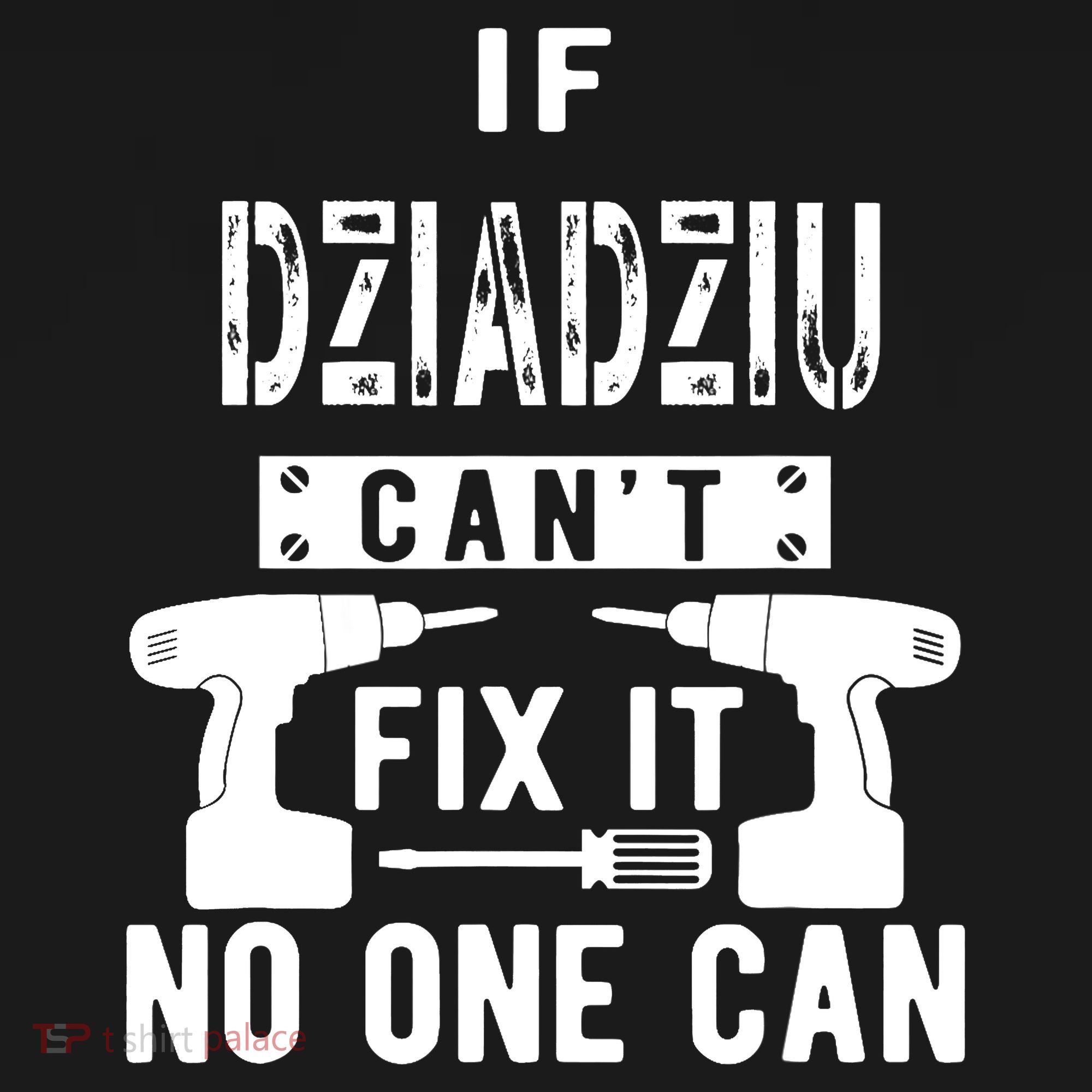 If Dziadziu Can't Fix It No One Can Poland Polish Grandpa Women's Tank Top