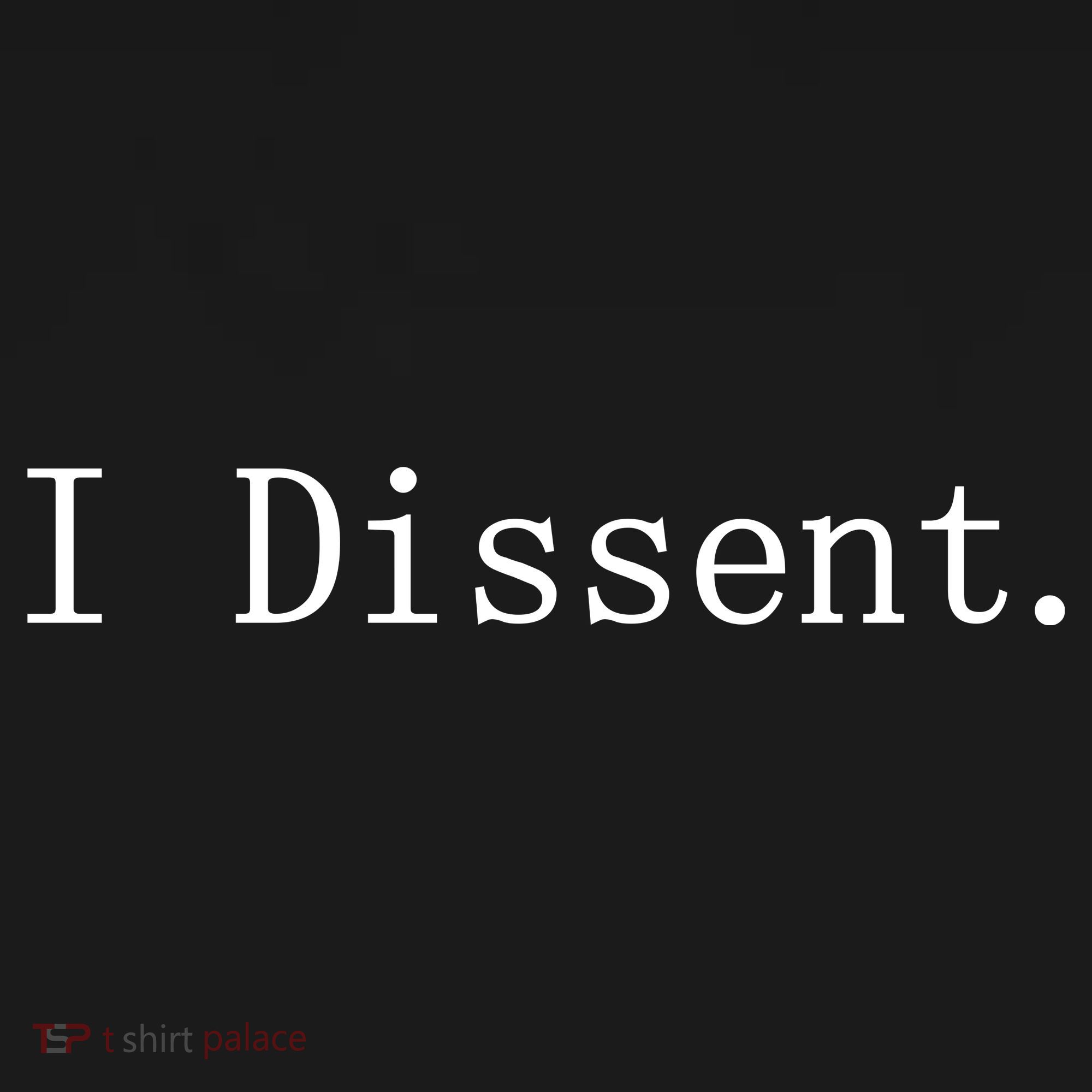 I Dissent Classic Women's Rights Pro Choice Pro Roe Feminist Ornament