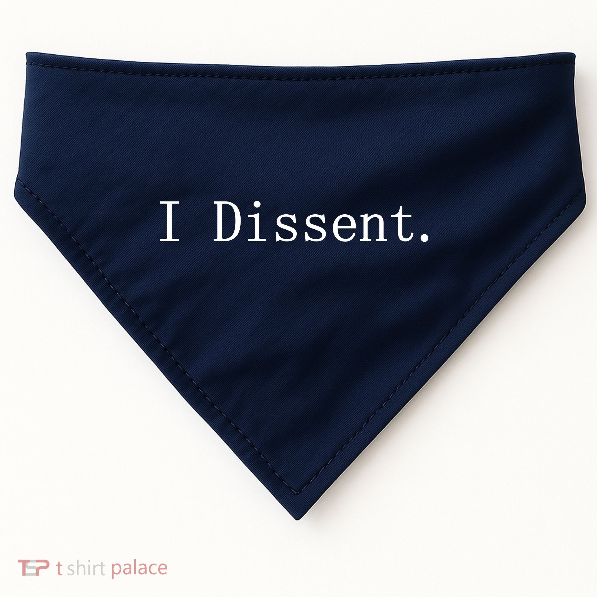 I Dissent Classic Women's Rights Pro Choice Pro Roe Feminist USA-Made Doggie Bandana