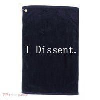 I Dissent Classic Women's Rights Pro Choice Pro Roe Feminist Golf Towel thumb 0