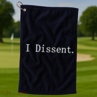 I Dissent Classic Women's Rights Pro Choice Pro Roe Feminist Golf Towel thumb 1