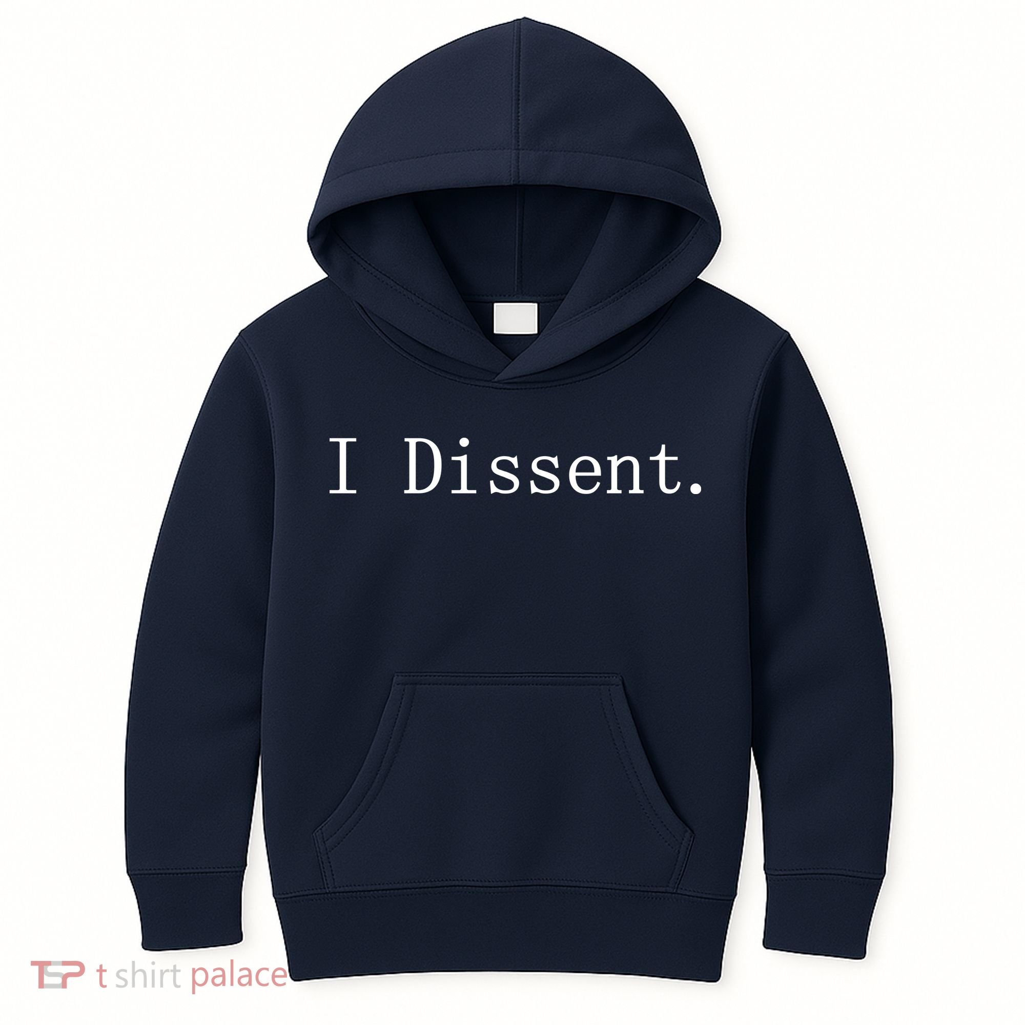 I Dissent Classic Women's Rights Pro Choice Pro Roe Feminist Kids Hoodie