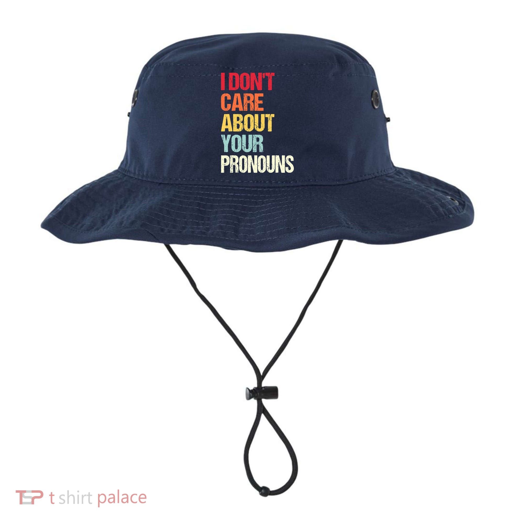 I Don't Care About Your Pronouns Anti Pronoun Bucket Hat
