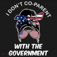 I Don't Co Parent With The Government Ornament thumb 1