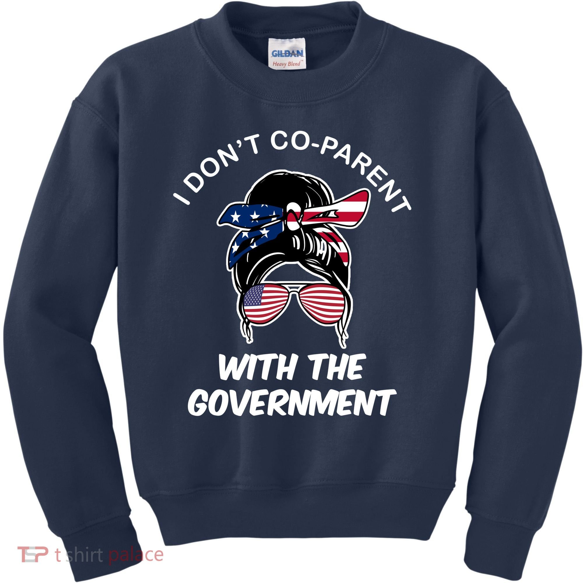 I Don't Co Parent With The Government Kids Sweatshirt
