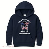 I Don't Co Parent With The Government Kids Hoodie thumb 0