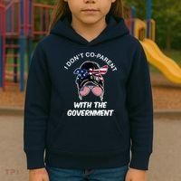 I Don't Co Parent With The Government Kids Hoodie thumb 3