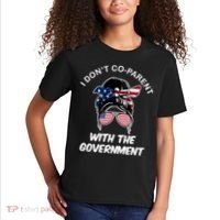 I Don't Co Parent With The Government Kids T-Shirt thumb 2