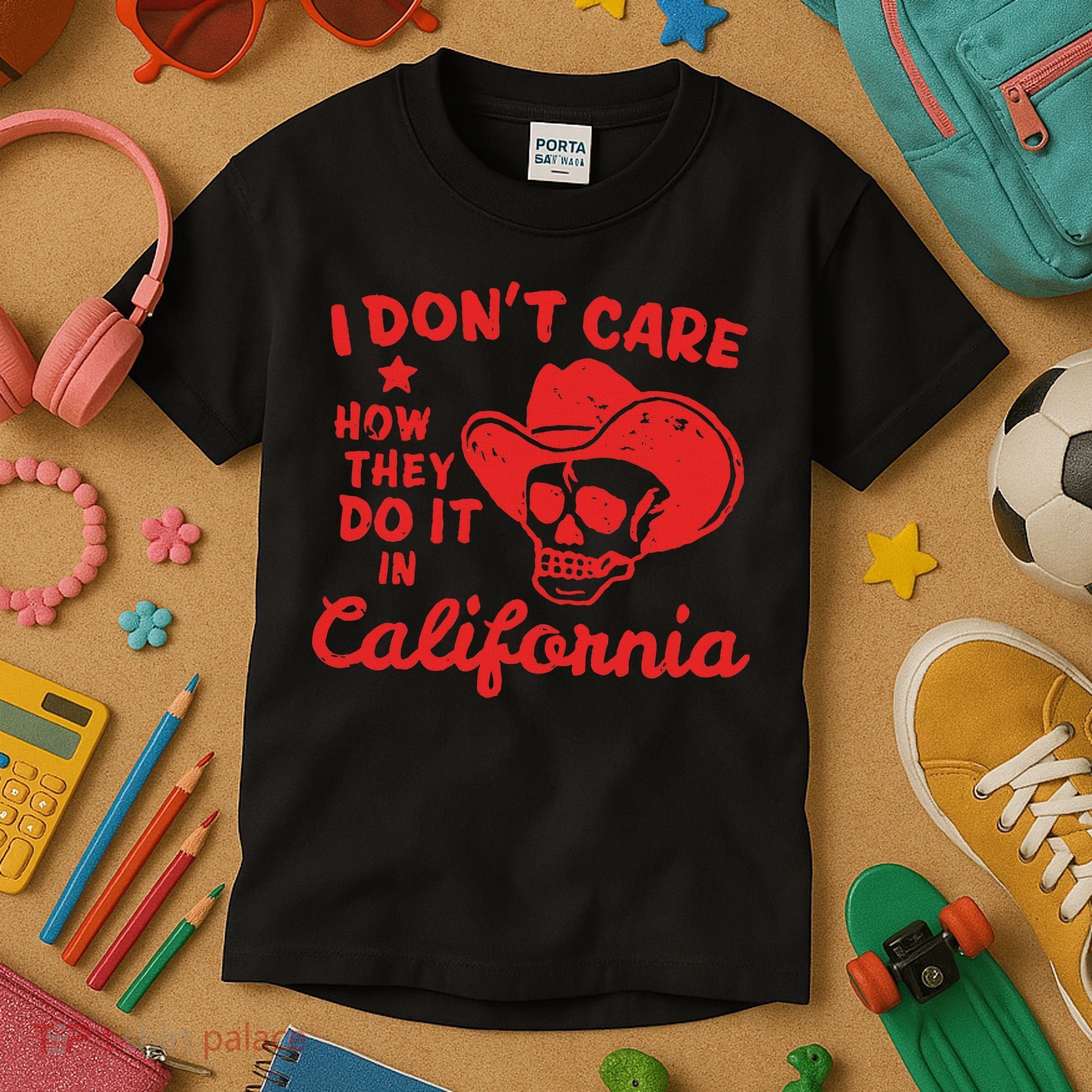 I DonT Care How They Do It In California Kids T-Shirt