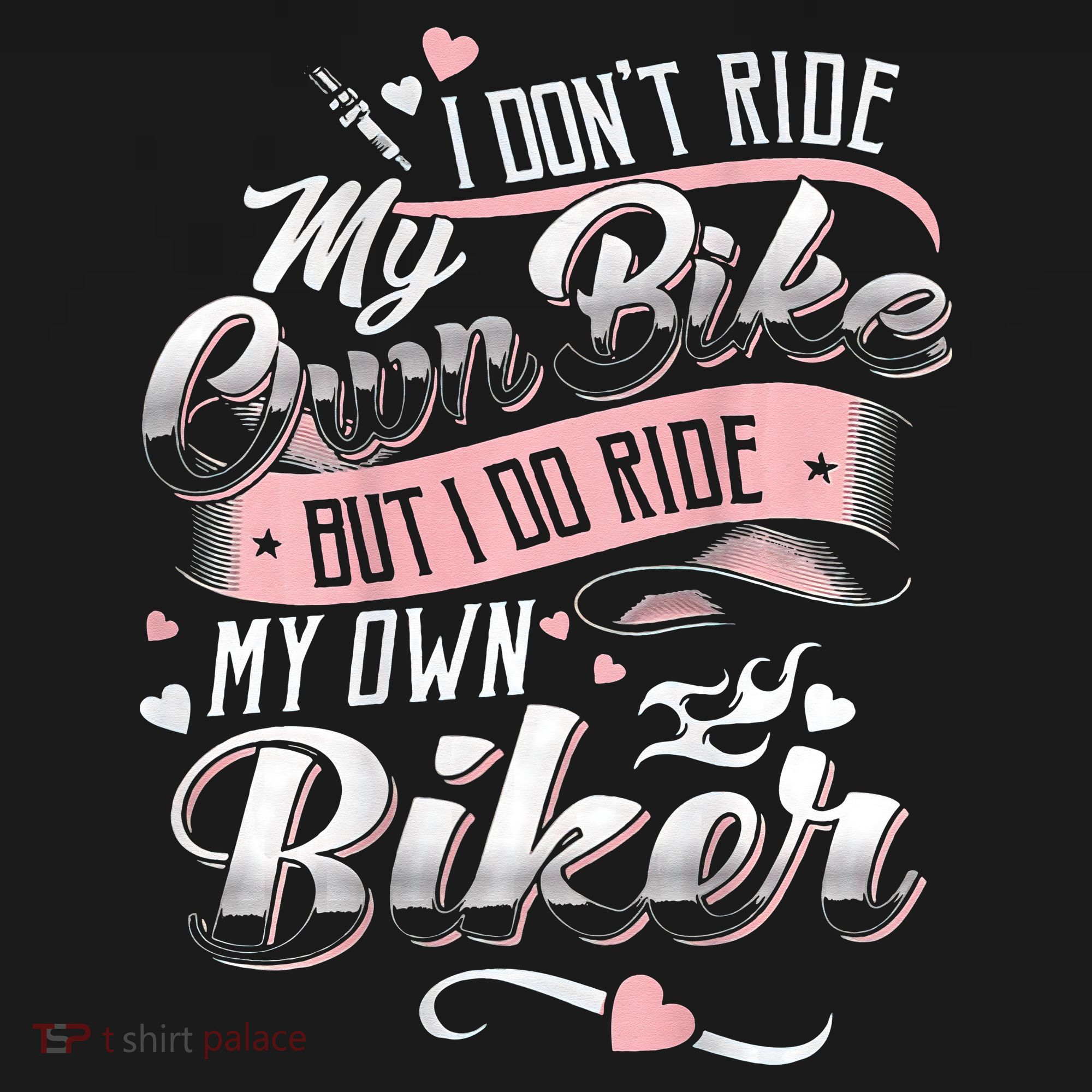 I Don'T Care My Own Bike But I Do Ride My Own Biker On Back Women's Tank Top