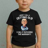 I DonT Call It Getting Old I Call It Outliving The Warranty Toddler T-Shirt thumb 2