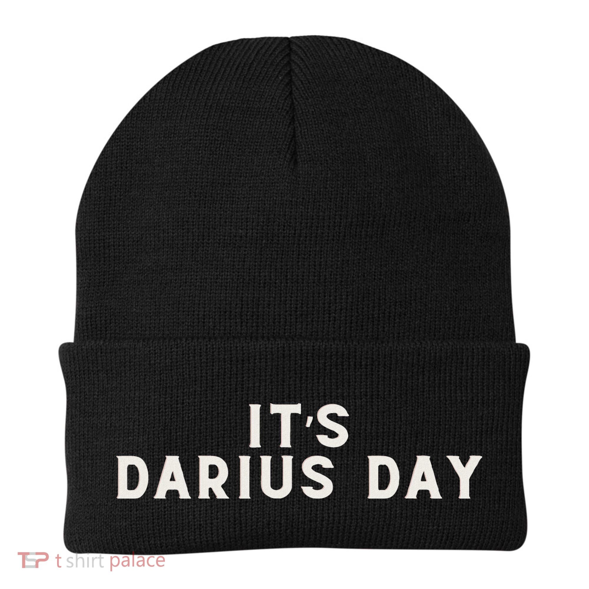 ItS Darius Day Funny Meme Beanie