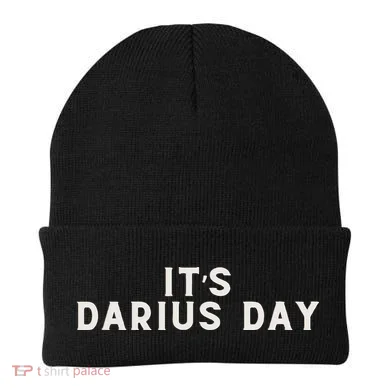 ItS Darius Day Funny Meme Beanie