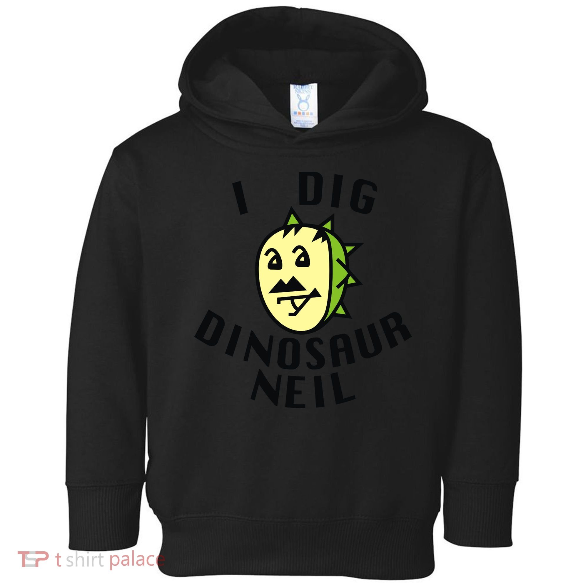 I Dig Dinosaur Neil Toddler Hoodie