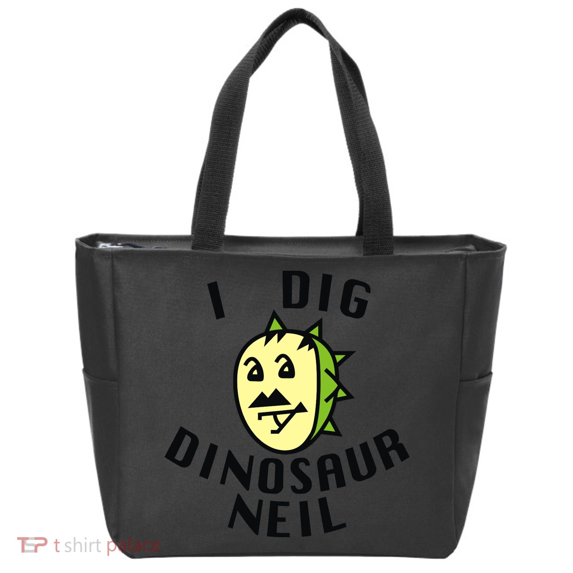 I Dig Dinosaur Neil Tote Bag