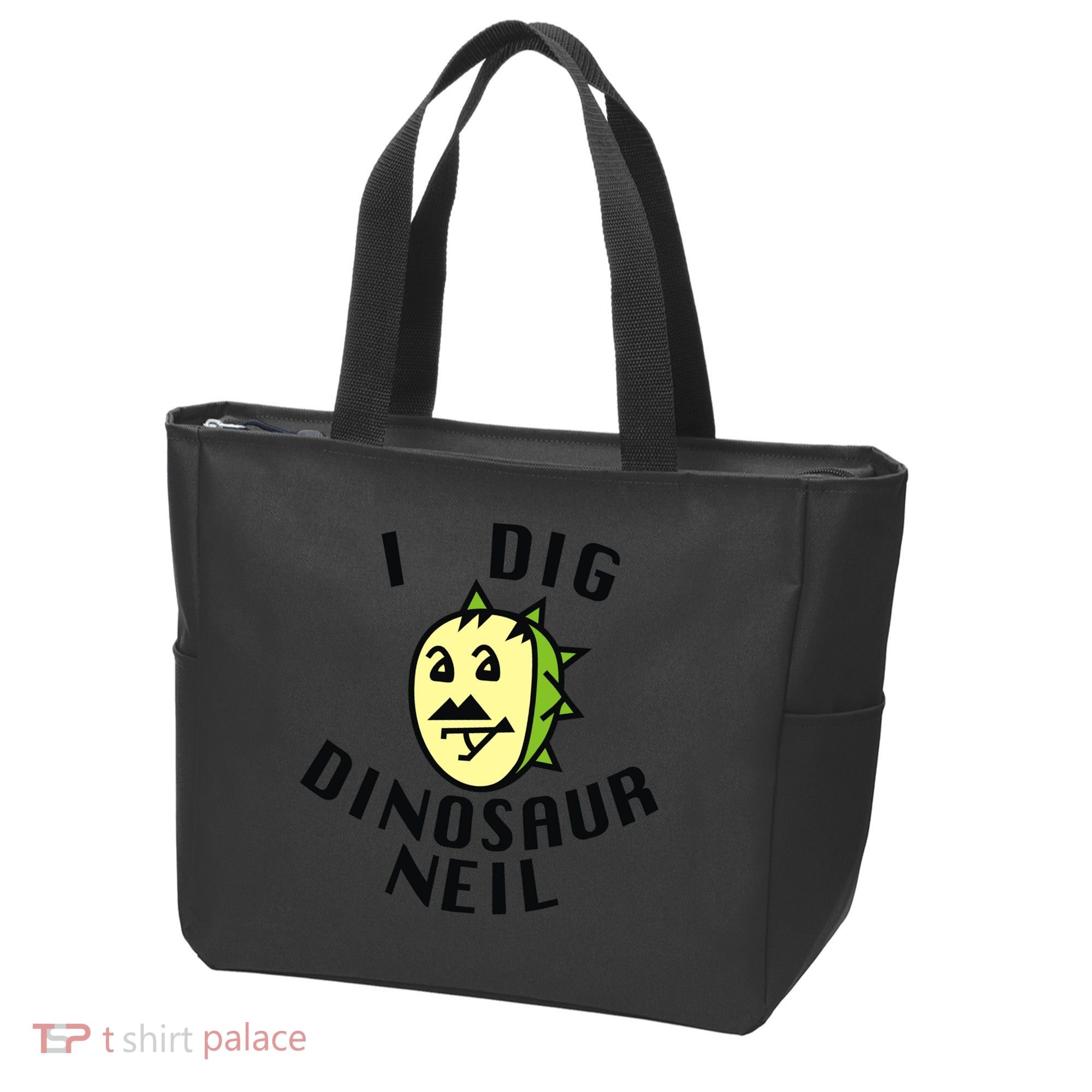 I Dig Dinosaur Neil Tote Bag