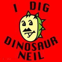 I Dig Dinosaur Neil Santa Hat thumb 1