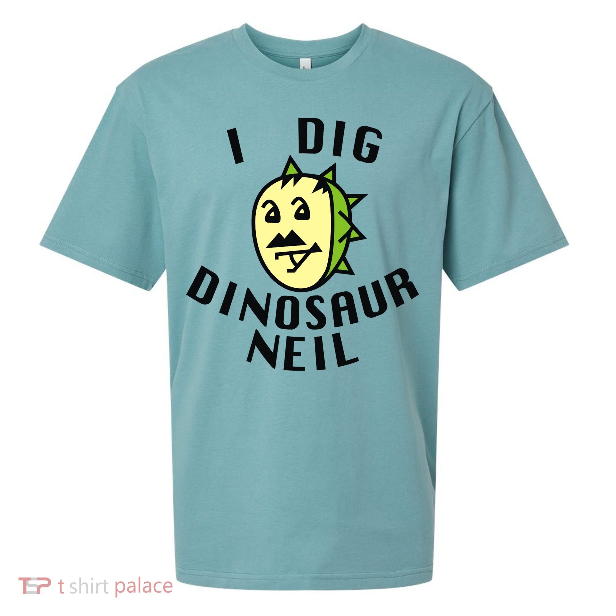 I Dig Dinosaur Neil Sueded Cloud Jersey T-Shirt