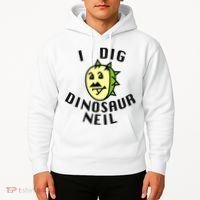 I Dig Dinosaur Neil Hoodie thumb 2