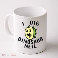 I Dig Dinosaur Neil Coffee Mug thumb 0