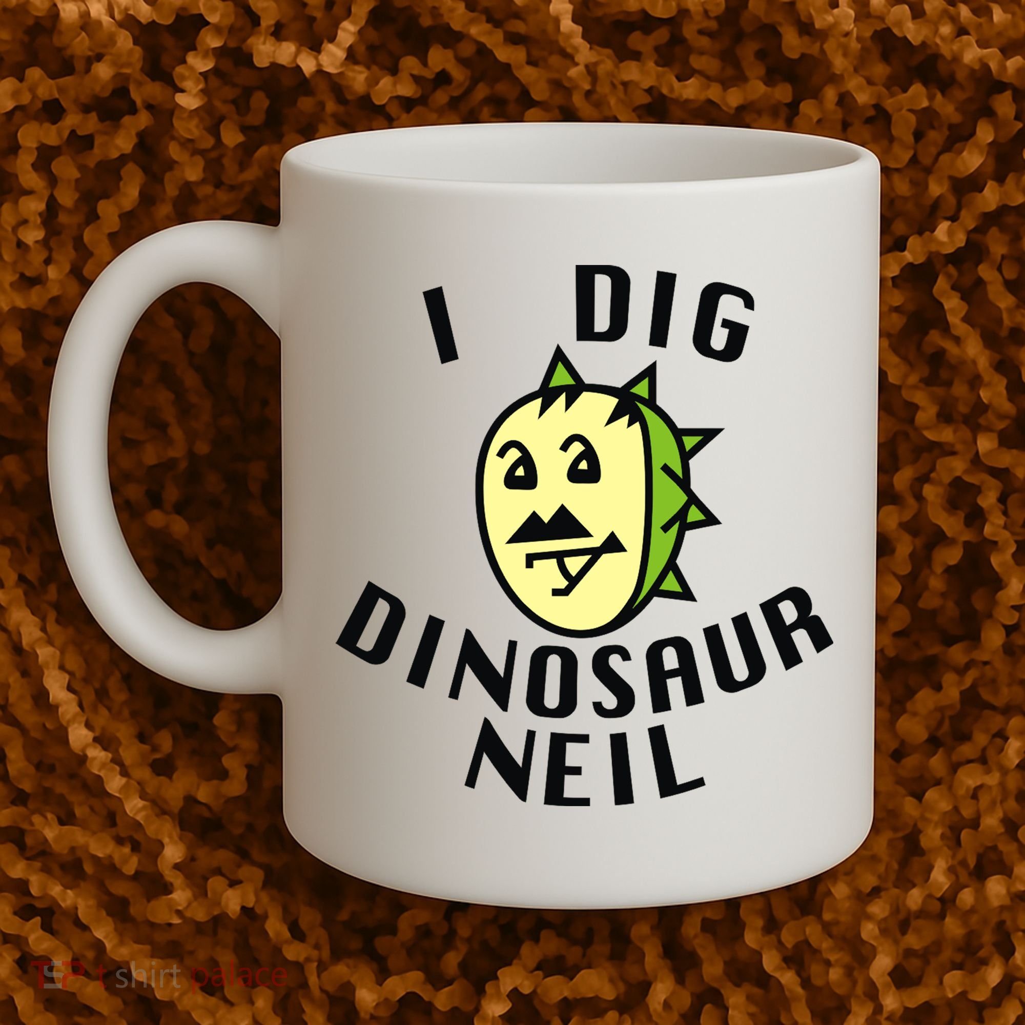 I Dig Dinosaur Neil Coffee Mug