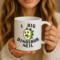 I Dig Dinosaur Neil Coffee Mug thumb 3