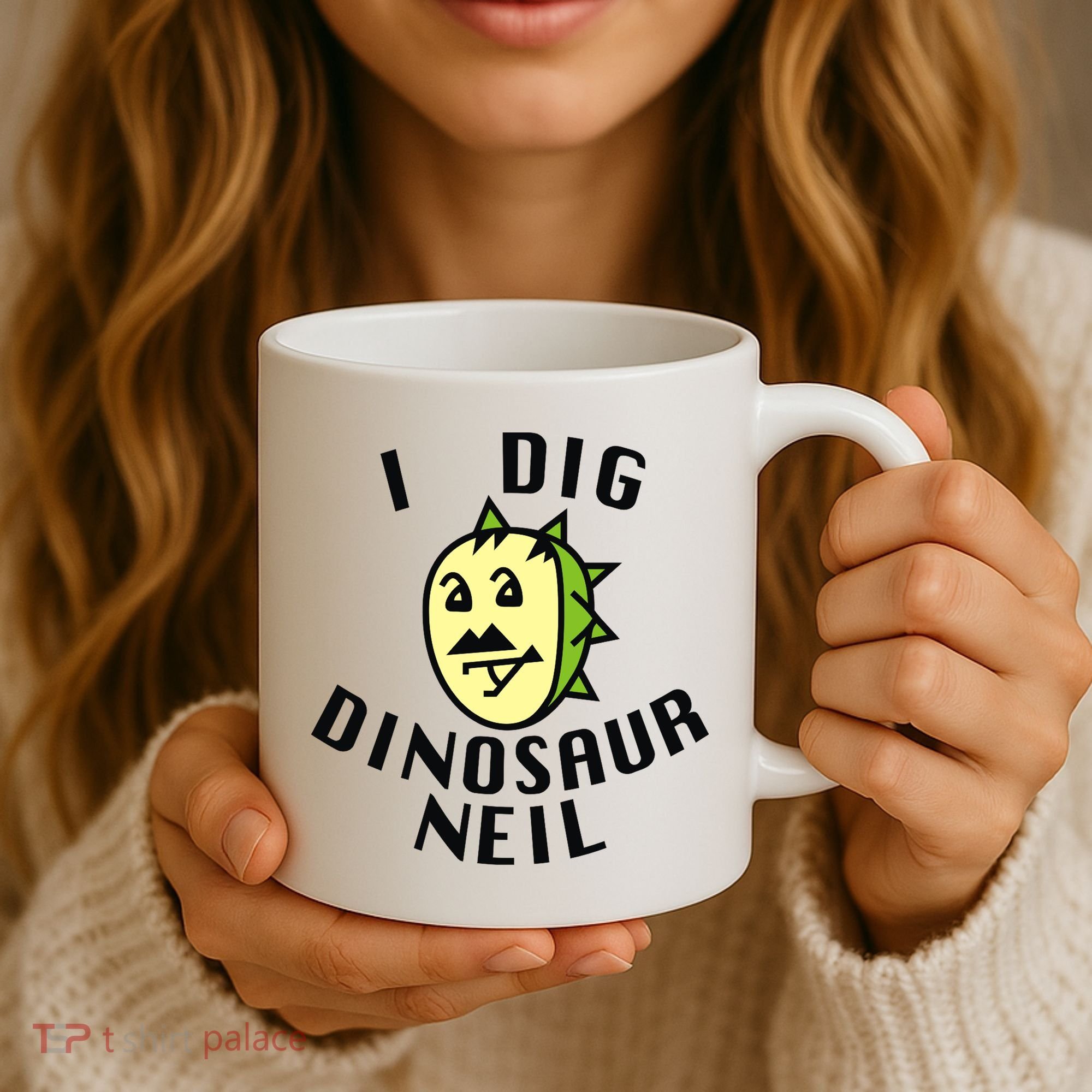 I Dig Dinosaur Neil Coffee Mug