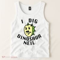 I Dig Dinosaur Neil Tank Top thumb 2