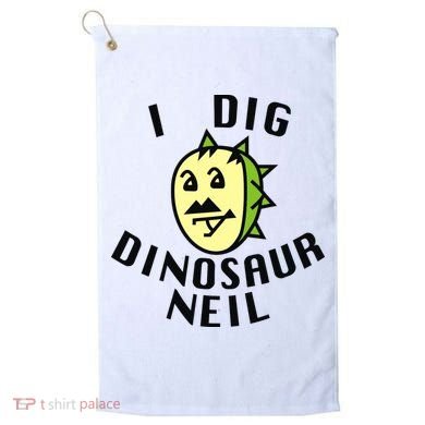 I Dig Dinosaur Neil Golf Towel