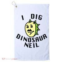 I Dig Dinosaur Neil Golf Towel thumb 0
