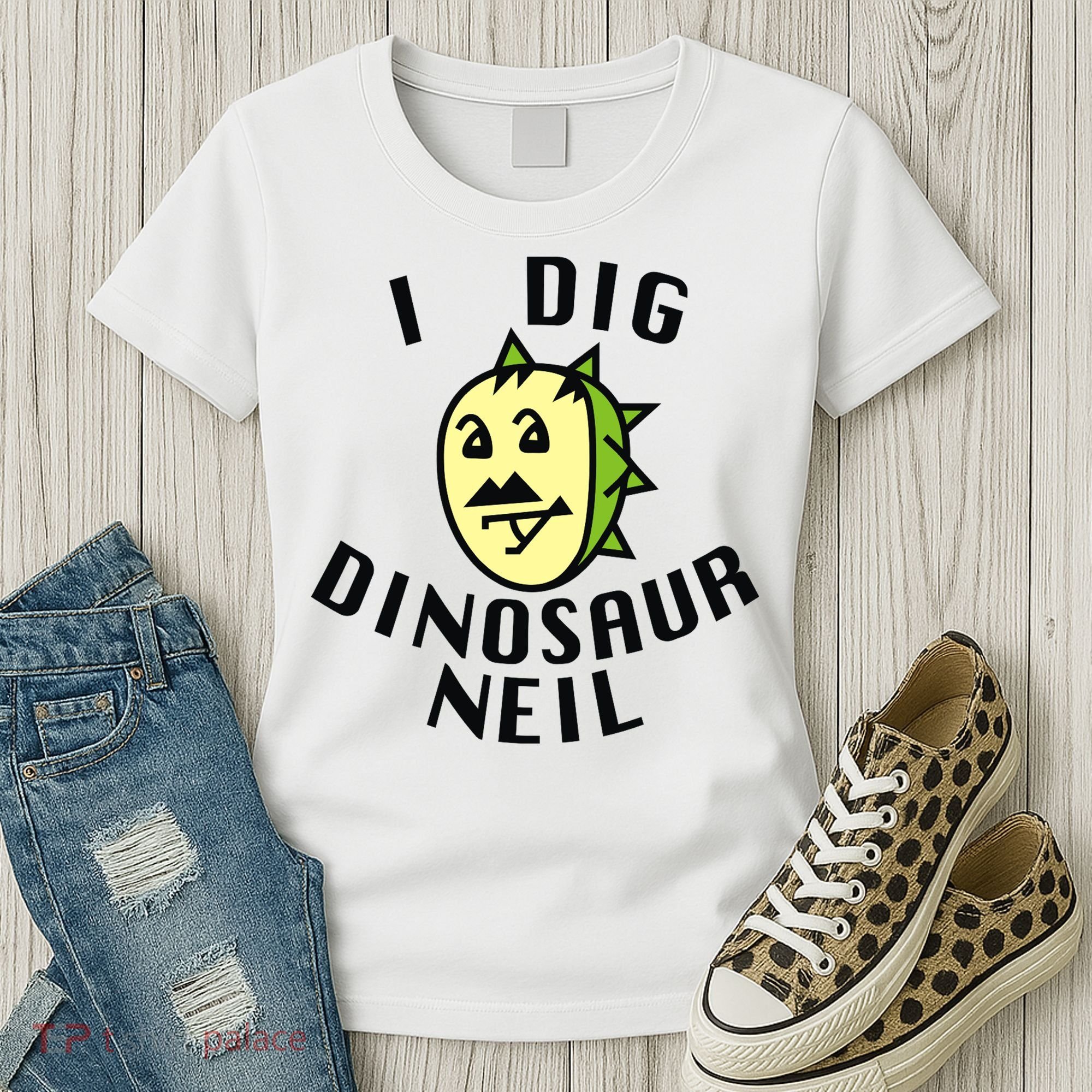 I Dig Dinosaur Neil Women's T-Shirt