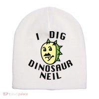 I Dig Dinosaur Neil Short Acrylic Beanie thumb 0