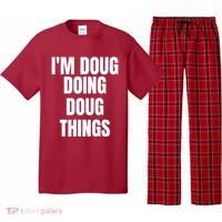 Im Doug Doing Doug Things Funny Birthday Name Gift Pajama Set thumb 0