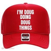 Im Doug Doing Doug Things Funny Birthday Name Gift Hat thumb 0