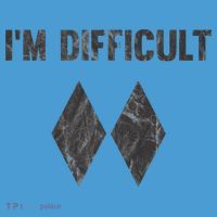 Im Difficult Double Black Diamond Ski Snowboard Tie Dye Hoodie thumb 2
