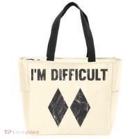 Im Difficult Double Black Diamond Ski Snowboard Tote Bag thumb 0