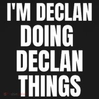 IM Declan Doing Declan Things Funny Birthday Name Gift Backpack thumb 2