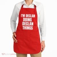 IM Declan Doing Declan Things Funny Birthday Name Gift Apron thumb 2