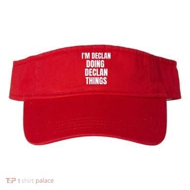 IM Declan Doing Declan Things Funny Birthday Name Gift Visor