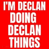 IM Declan Doing Declan Things Funny Birthday Name Gift Kids Hoodie thumb 5