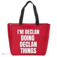 IM Declan Doing Declan Things Funny Birthday Name Gift Tote Bag thumb 0
