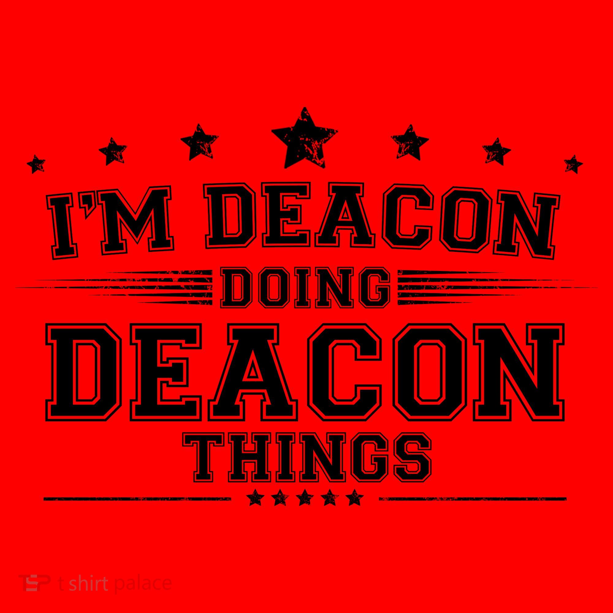 Im Deacon Doing Deacon Things Santa Hat