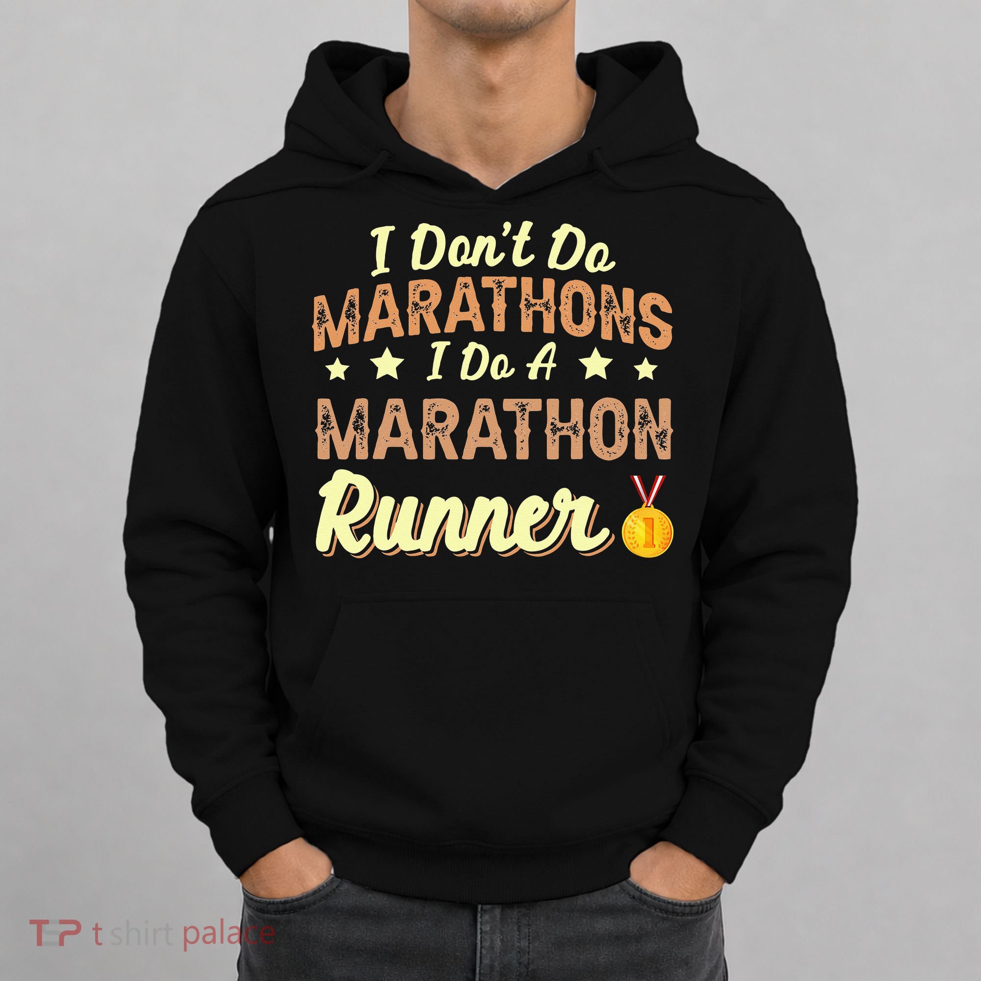 I Dont Do Marathons I Do A Marathon Runner Running Hoodie