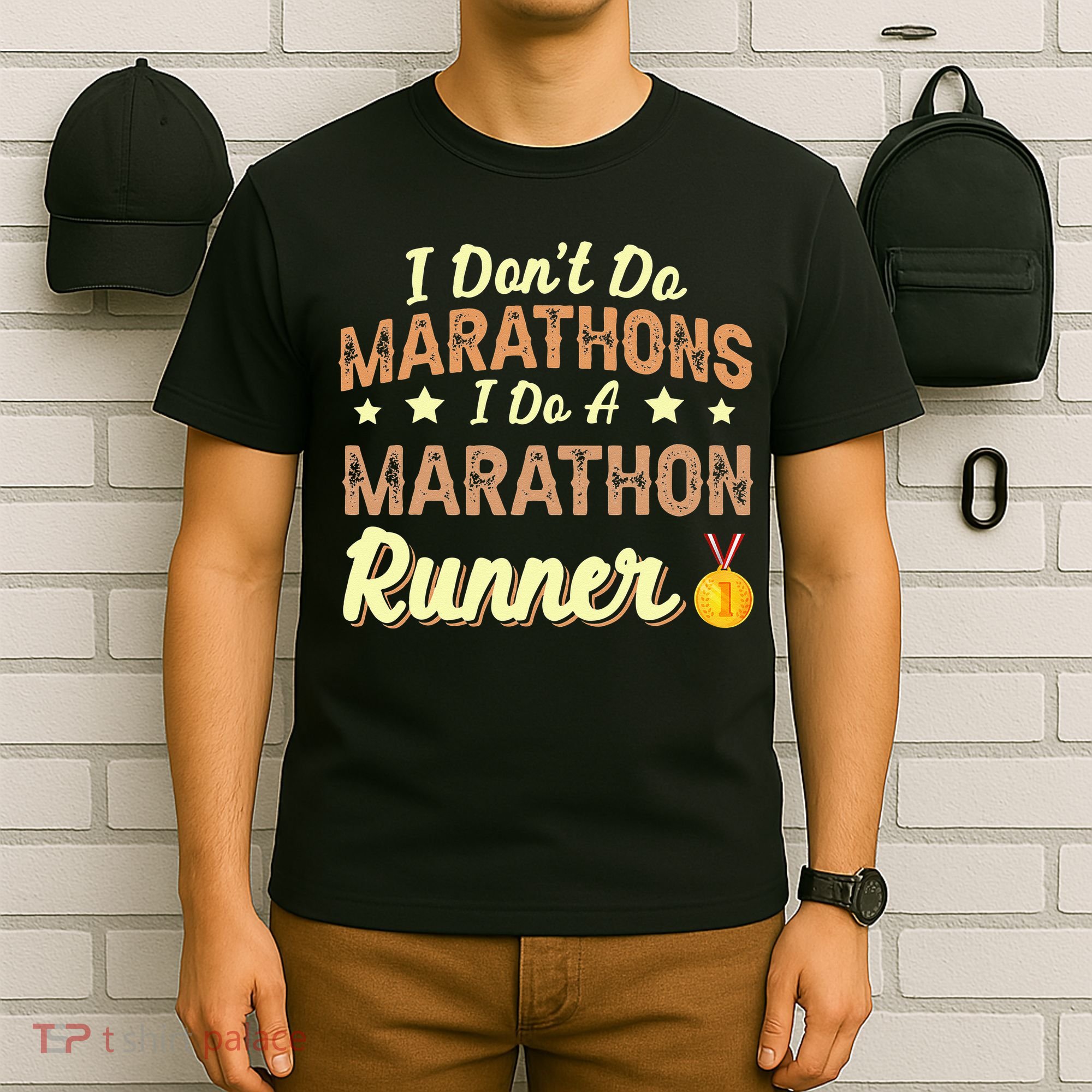 I Dont Do Marathons I Do A Marathon Runner Running T-Shirt
