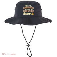 I Dont Do Marathons I Do A Marathon Runner Running Bucket Hat thumb 0