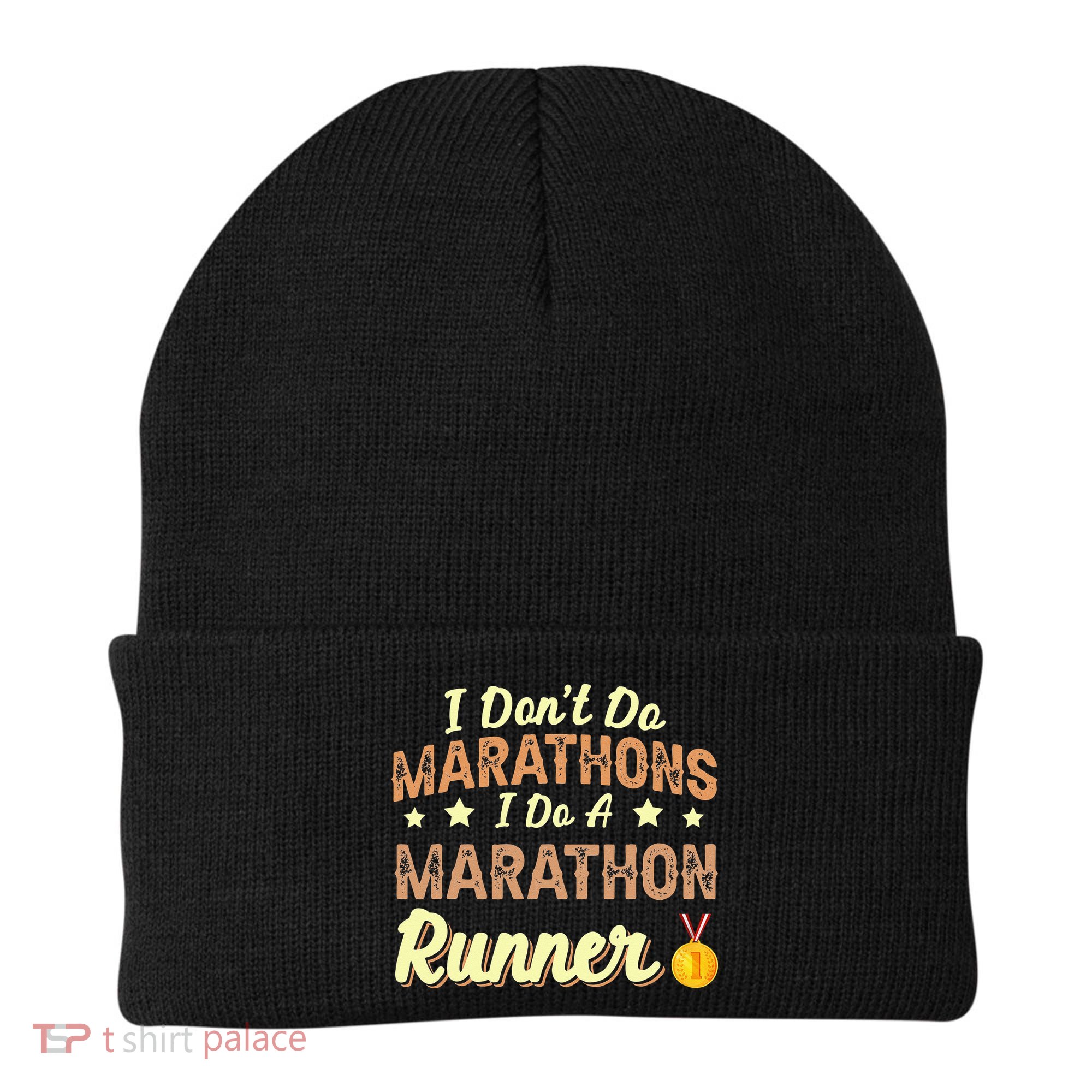 I Dont Do Marathons I Do A Marathon Runner Running Beanie