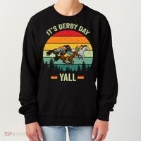 It's Derby Day Yall Retro Derby Horse Racing Lovers Gift Women's Sweatshirt thumb 0