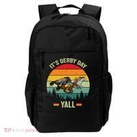 It's Derby Day Yall Retro Derby Horse Racing Lovers Gift Backpack thumb 0