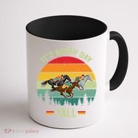 It's Derby Day Yall Retro Derby Horse Racing Lovers Gift Coffee Mug thumb 1